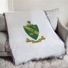 Alpha Gamma Rho Full Color Crest Afghan Blanket Throw view 1