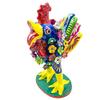 Betus Clay Medium-sized Rooster Figure Handpainted view 1