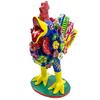 Betus Clay Medium-sized Rooster Figure Handpainted view 2