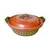 Set of Roaster With Small Casserole Made of Clay view 4