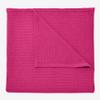 BrylaneHome BH Studio Cotton Blanket - King, Berry view 1