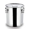 MNSSRN 304 Stainless Steel Airtight Barrel, Oil Barrel, Milk Barrel, Sealed Food Storage Tank, Metal Can Be Used As Fermenting Wine Barrel/Food Barrel/Tea Barrel/Rice Barrel,13L view 1