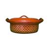 Set of (3) Deep Casserole Made of Clay Different Sizes view 3