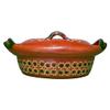 Set of (3) Deep Casserole Made of Clay Different Sizes view 4