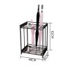 Umbrella Rack Hua Metal Black Umbrella Stand Can Hold 30 Umbrellas in Large Capacity, for Business Hotel Bank, with Stainless Steel Drip Tray, 48x35x62cm view 2