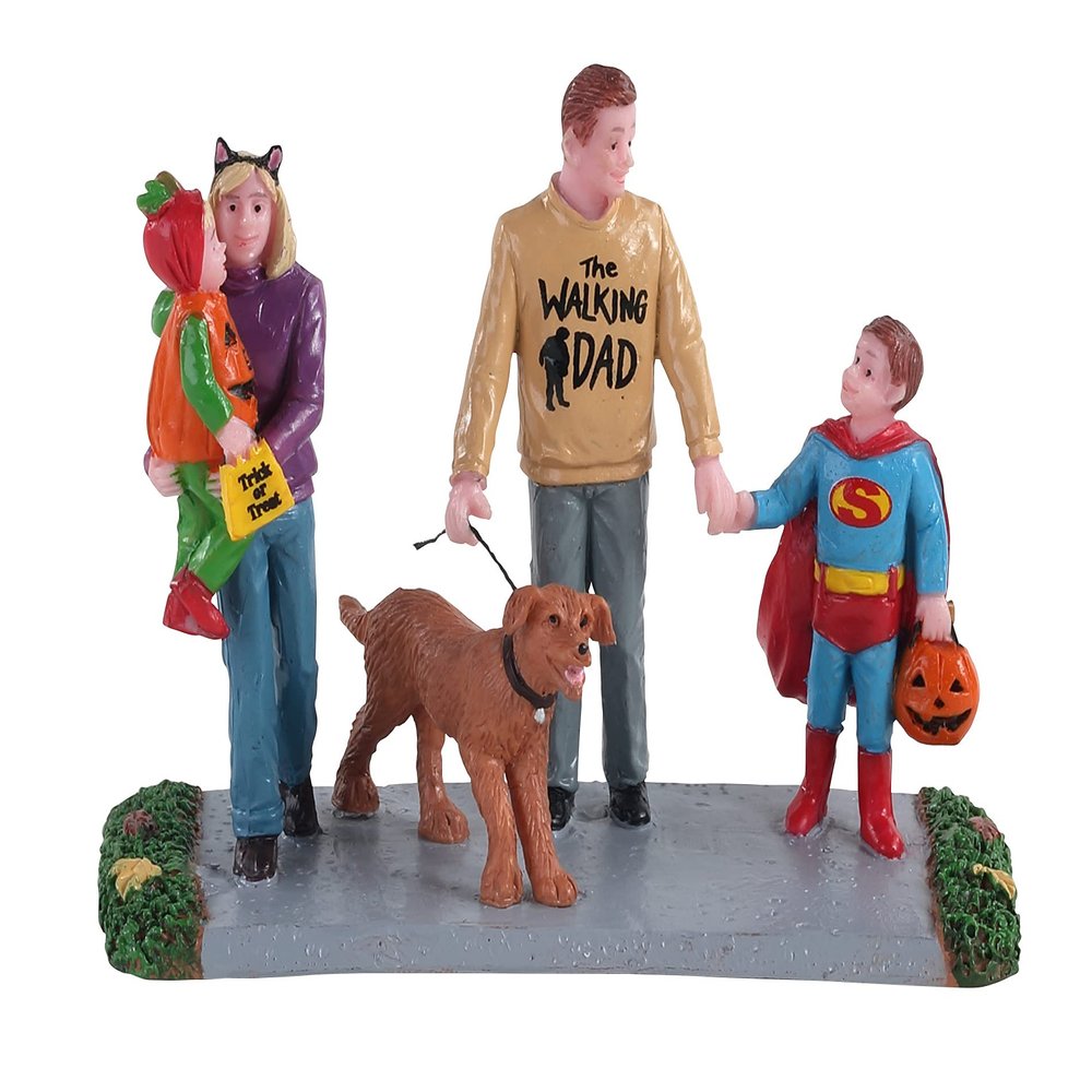 Lemax First Halloween #12007 - Lemax Spooky Town Family Scene Figurine - White