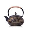 900ml Cast iron tea kettle teapot tea accessories big tea tea set house decor for friends family tea lovers-sunflower view 3