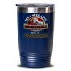 Grampa Tumbler Don't Mess With Grampasaurus Youll Get Jurasskicked Birthday Christmas Fathers Day Ideas for Grandpa From Grandchildren Funny 20 or 30oz Hot Cold Cup Coffee Mug for Men view 1