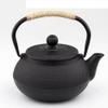 1200ml Handmade Tetsubin Cast iron kettle teapot with stainless steel infuser gas stove kettle black Japanese tea pot-Iron Cover800ML view 1