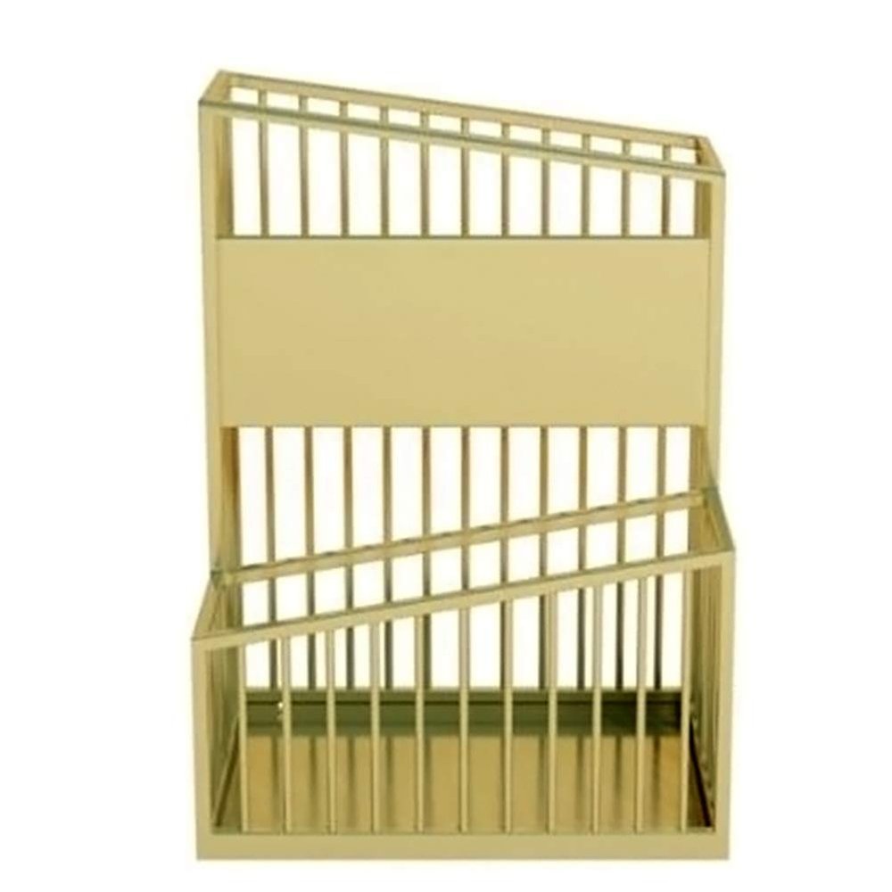 Umbrella Racks Gold Large-Capacity Metal Umbrella Stand Umbrella Holder, Family Hotel Office Storage Rack, with Drainage Holes (Size : 30x23x50cm)