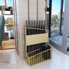 Umbrella Racks Gold Large-Capacity Metal Umbrella Stand Umbrella Holder, Family Hotel Office Storage Rack, with Drainage Holes (Size : 30x23x50cm) view 3