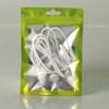 100PCS Mylar Bags Zip Lock Flat Foil Food Storage Packaging Bags Clear Plastic Window Heat Seal Smell Proof Coffee Beans Candy Packing Pouch (Green,10.5x15cm(4.1x5.9 Inch)) view 1