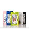 100PCS Mylar Bags Zip Lock Flat Foil Food Storage Packaging Bags Clear Plastic Window Heat Seal Smell Proof Coffee Beans Candy Packing Pouch (Green,10.5x15cm(4.1x5.9 Inch)) view 2