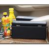 Lingland 2 PCS FD-C108 Car Auto Wrapping Leather Seat Side Carrying Organizer Storage Box with Metal Drink Holder and Coin Hole(Black and Red) Car Storage Box Storage Box Storage Box view 2