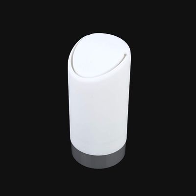 Lingland 3R Universal Portable Car Auto Rubber Mini Trash Rubbish Bin Storage Can(Black) Car Storage Box Storage Box Storage Box (Color : White)
