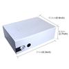 Lingland Homewares Portable Car Safe Storage Box for Money Passports Coins Jewelry Mobile Phones Key Sunglasses Car Storage Box Storage Box Storage Box view 2