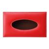 Lingland Universal Home Office Hotel Car Facial Tissue Box Case Holder Tissue Box Fashion and Simple Paper Napkin Bag (Not Include Napkin)(Black) Car Storage Box Storage Box Storage Box view 4