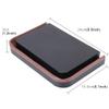 Lingland Car Auto ABS Carrying Organizer Storage Seatback Hanger Box Bag for Phone Coin Key and Other Small Items Car Storage Box Storage Box Storage Box view 4