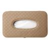 Lingland Universal Car Facial Tissue Box Case Holder Tissue Box Fashion and Simple Paper Napkin Bag with Napkin(Black) Car Storage Box Storage Box Storage Box (Color : Khaki) view 4