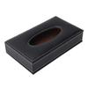 Lingland Universal Home Office Hotel Car Facial Tissue Box Case Holder Tissue Box Fashion and Simple Paper Napkin Bag (Not Include Napkin)(Black) Car Storage Box Storage Box Storage Box view 1