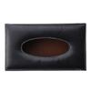 Lingland Universal Home Office Hotel Car Facial Tissue Box Case Holder Tissue Box Fashion and Simple Paper Napkin Bag (Not Include Napkin)(Black) Car Storage Box Storage Box Storage Box view 4
