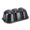 Lingland 60mm Universal Horizontal Carbon lead Material 3 Triple Auto Car Dash Gauge Meter Pod Mount Holder Dashboard 3 Hole Cup Vehicle Performance Meter Instrument Accessories Car storage box storag view 3