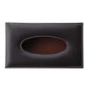 Lingland Universal Home Office Hotel Car Facial Tissue Box Case Holder Tissue Box Fashion and Simple Paper Napkin Bag (Not Include Napkin)(Black) Car Storage Box Storage Box Storage Box view 4