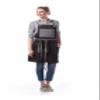 DayStar Apparel American Denim Series Criss Cross Apron - Style 934XX (Black Grey) view 1