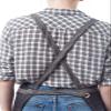 DayStar Apparel American Denim Series Criss Cross Apron - Style 934XX (Black Grey) view 2