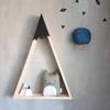 2pcs/Set Wooden Floating Wall Shelves,Wall Mounted Storage Shelves,Home Wall Storage Racks Holder for Living Room Bedroom Kitchen Bathroom (Pink) view 4
