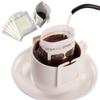 100Pcs Portable Coffee Filter Paper Bag Hanging Ear Drip Coffee Bag Single Serve Disposable Drip Coffee Filter Bag Perfect for Travel, Home, Office,Camping view 1