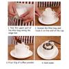 100Pcs Portable Coffee Filter Paper Bag Hanging Ear Drip Coffee Bag Single Serve Disposable Drip Coffee Filter Bag Perfect for Travel, Home, Office,Camping view 4