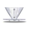 Melitta Coffee Dripper 1-2 Cup Clear Filter with 1x1 Measuring Spoon Plastic CF-T 1x1 view 2
