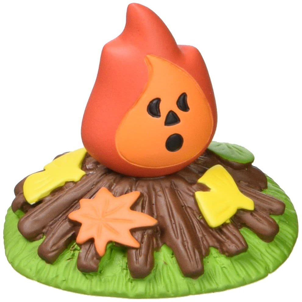 DECOLE Concombre ZCB-28569 Fallen Leaf Bonfire, Miniature, Autumn, Acne, Maple Leaves, Flame
