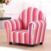 ZYCSKTL Couch Simple Striped Single Sofa Chair in The Living Room, Kindergarten Reading Learning Backrest Armchair, Suitable for 1-6 Years Old (Color : Pink, Size : 56 * 36.5 * 60cm) view 4