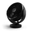 PUR Honeywell HF715 Turbo Force Floor, Small, Black  Oscillating Personal Fan for Home or Office with Remote Electronic LED Controls-3 Speeds and 90 Degree Pivot view 1
