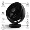 PUR Honeywell HF715 Turbo Force Floor, Small, Black  Oscillating Personal Fan for Home or Office with Remote Electronic LED Controls-3 Speeds and 90 Degree Pivot view 4