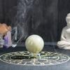 ZAICUS 50 mm Green Jade Sphere Ball with Metal Stand Gemstone Ball for Witchcraft and Decorative Balls Sculpture Figurine Home Decor Collection Gift Photography Crystal Sphere Decoration view 2