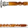 Vimal Nautical Silver & Brown Walking Stick Walking Cane Brass Handle Design Two Tier 36 to 37" INCH Approx view 1