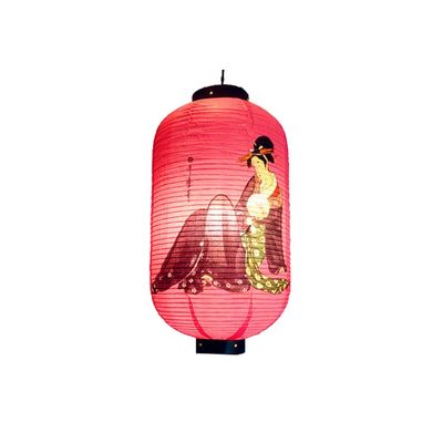TONGTONG 10 Inches Japanese Style Traditional Handmade Hanging Lanterns (Lampshade) for Hotel Sushi Bar Restaurant Decorations Supplies #02