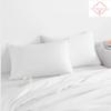 COTTON STICH Toddler Pillowcases 12x16 Set of 2, 100% Cotton 600 Thread Count, Soft Breathable Kids Pillow Covers, Zipper Closure, Small Travel Pillowcase, White view 2