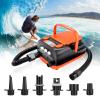 AGPTEK Electric Air Pump Digital 16PSI 12V Rechargeable SUP Electric Air Pump Compressor, Quick Air Inflator/Deflator, Portable Electric High Pressure Air Pump for Air Mattresses, Inflatable Boats view 2