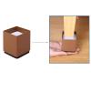 4pcs Furniture Lift Risers Carbon Steel Bed Leg,Self-Adhesive Heavy Duty Furniture Raisers,Adds Height to Sofas Cabinets,Non-Slip Lift Blocks for Table Couch Desk,Square,2CM Groove(brown6x10cm) view 3