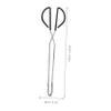 Cabilock 2pcs Stainless Steel Multipurpose Food Clips Bbq Tongs for Grilling Serving and Outdoor Cooking Easy to Hold for Parties and Picnics view 2