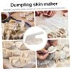 1pc Manual Dumpling Skin Maker Tool Easy Use Wrapper Press Mold for Quick Dumpling Preparation Comfortable Grip Design Efficient Kitchen Gadget for Homemade Style view 2