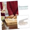 1pc Manual Dumpling Skin Maker Tool Easy Use Wrapper Press Mold for Quick Dumpling Preparation Comfortable Grip Design Efficient Kitchen Gadget for Homemade Style view 3