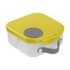 b.box Mini Lunch Box Kids | 4.25 Cup Leak Proof Bento Box for Kids Ages 3+ | 3 Compartment Snack Containers, School Lunch Container, Dishwasher Safe, BPA-Free, PFAS-Free - Lemon Sherbet view 4