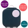 b.box Mini Lunch Box Kids | 4.25 Cup Leak Proof Bento Box for Kids Ages 3+ | 3 Compartment Snack Containers, School Lunch Container, Dishwasher Safe, BPA-Free, PFAS-Free - Indigo Rose view 3