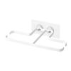 Astro 711-67 Slipper Rack, White, Approx. W 8.5 x D 1.7 x H 0.4 inches (21.5 x 4.4 x 1 cm), Slipper Holder, Wall Hanging, Slipper Storage view 1