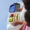 b.box Mini Lunch Box Kids | 4.25 Cup Leak Proof Bento Box for Kids Ages 3+ | 3 Compartment Snack Containers, School Lunch Container, Dishwasher Safe, BPA-Free, PFAS-Free - Blue Slate view 2